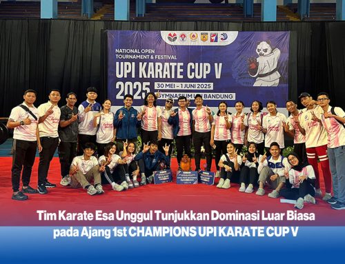 Tim Karate Esa Unggul Tunjukkan Dominasi Luar Biasa pada Ajang 1st CHAMPIONS UPI KARATE CUP V