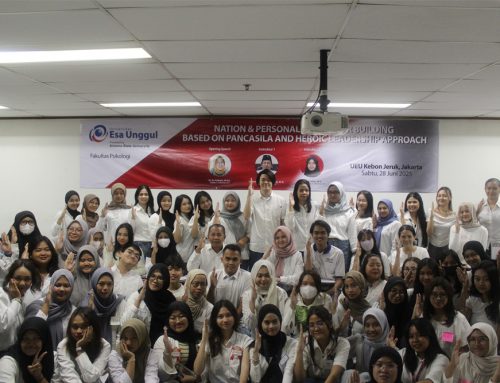 Bangun Karakter Bangsa dan Pribadi melalui Nilai Pancasila dan Kepemimpinan Heroik: Fakultas Psikologi Universitas Esa Unggul Gelar Character Building Inspiratif